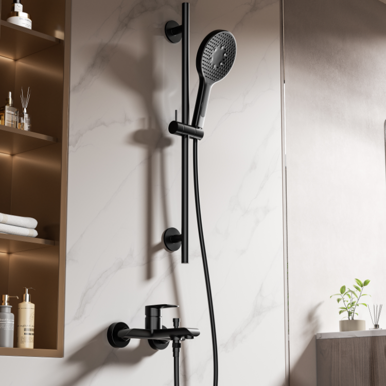 Vizio Bath Mixer (Matt Black)(VZ400106MB)