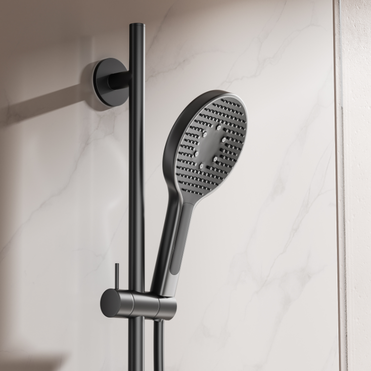 Vizio Sliding Shower Set (Gunmetal)(VZ300103GM)
