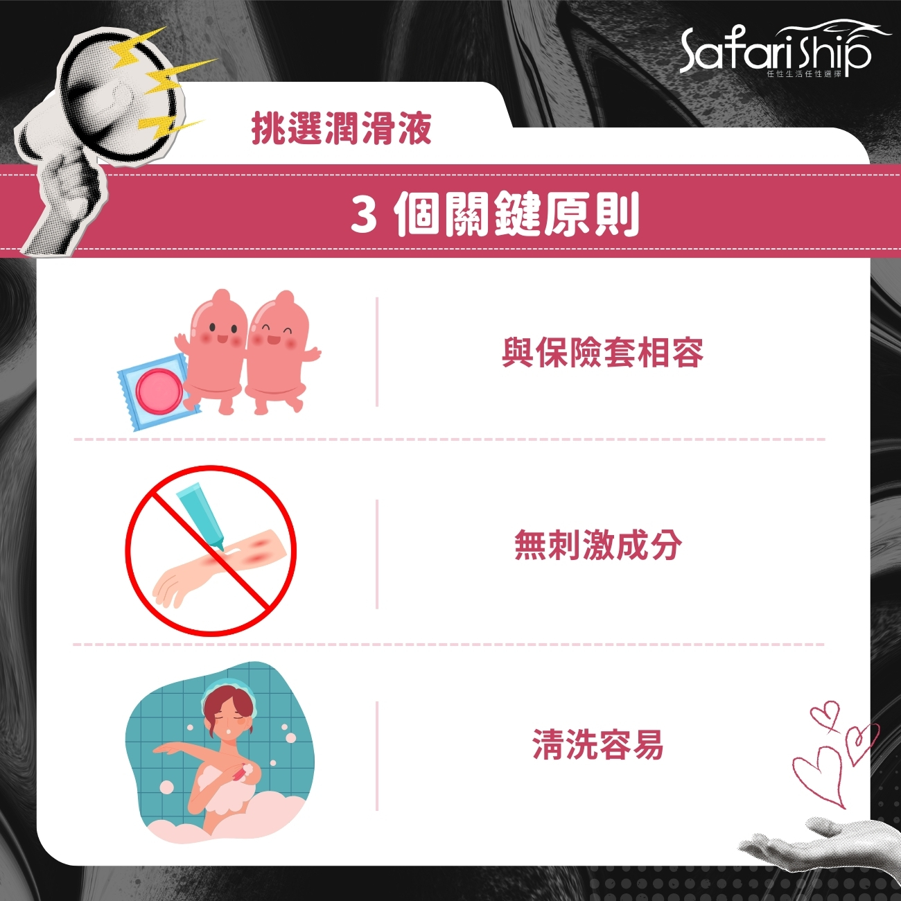 挑選潤滑液3個關鍵原則