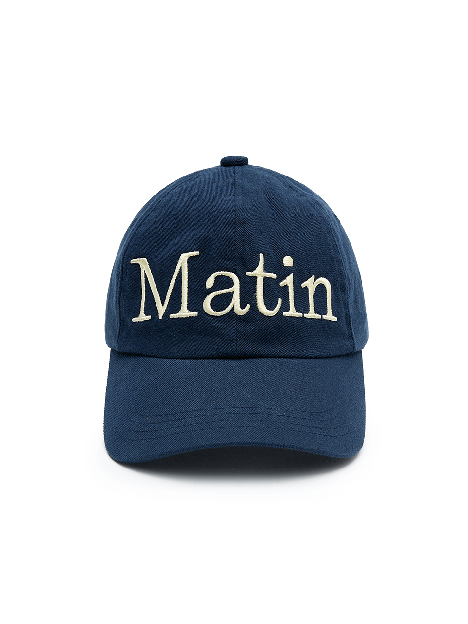 MATIN LOGO刺繡棒球帽 海軍藍