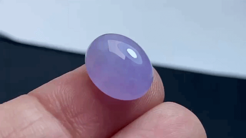 129456 翡翠紫羅蘭蛋面