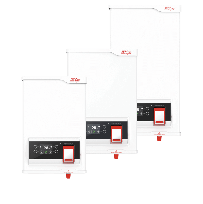 多款容量HydroBoil(3L至40L)尺寸對比展示