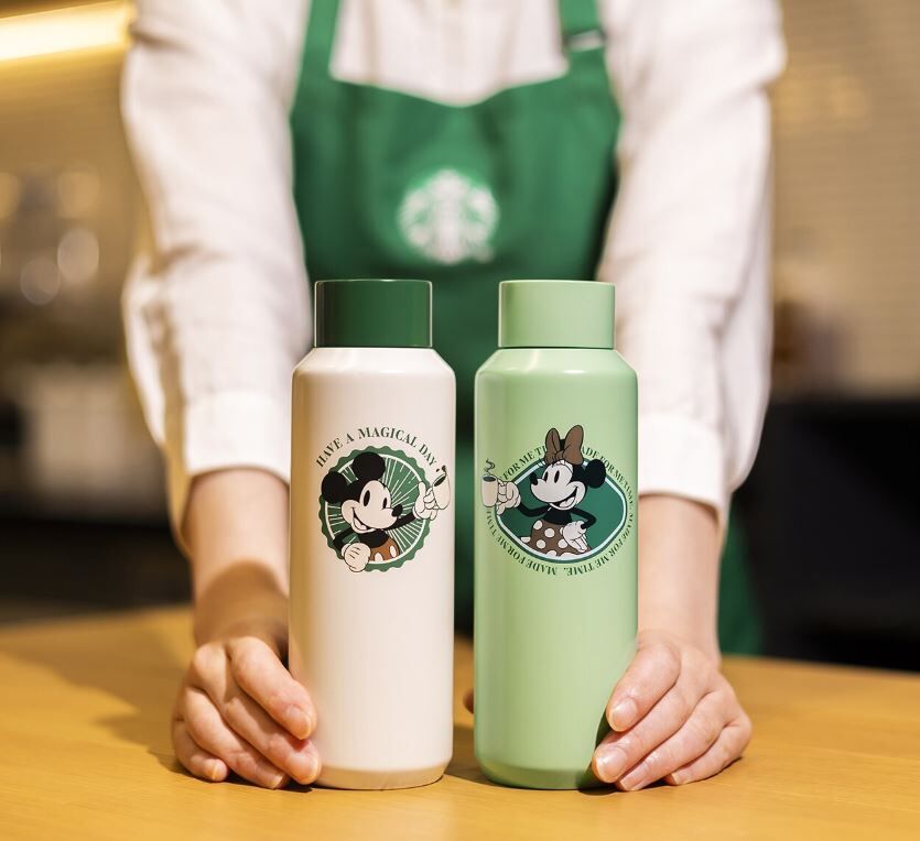 [現貨回饋出清] starbucks星巴克 Disney聯名不鏽鋼保溫瓶 473ml 米奇 米妮