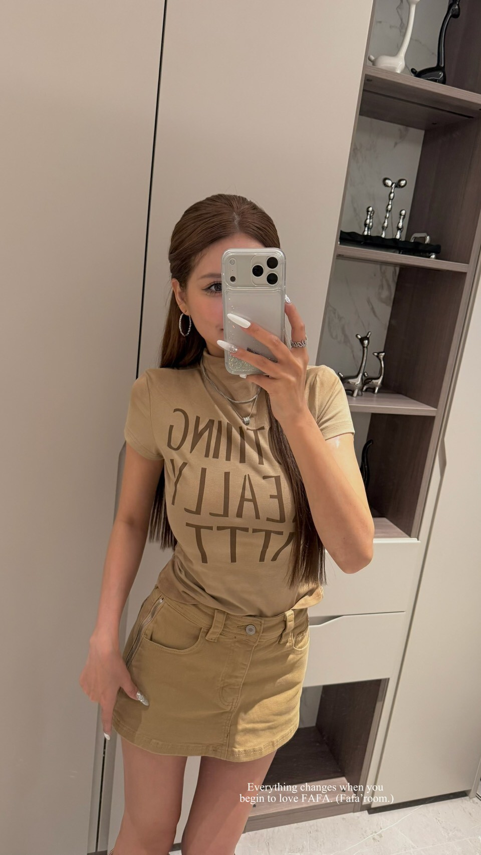 【Mar.3】G'1美式字母半高領短T