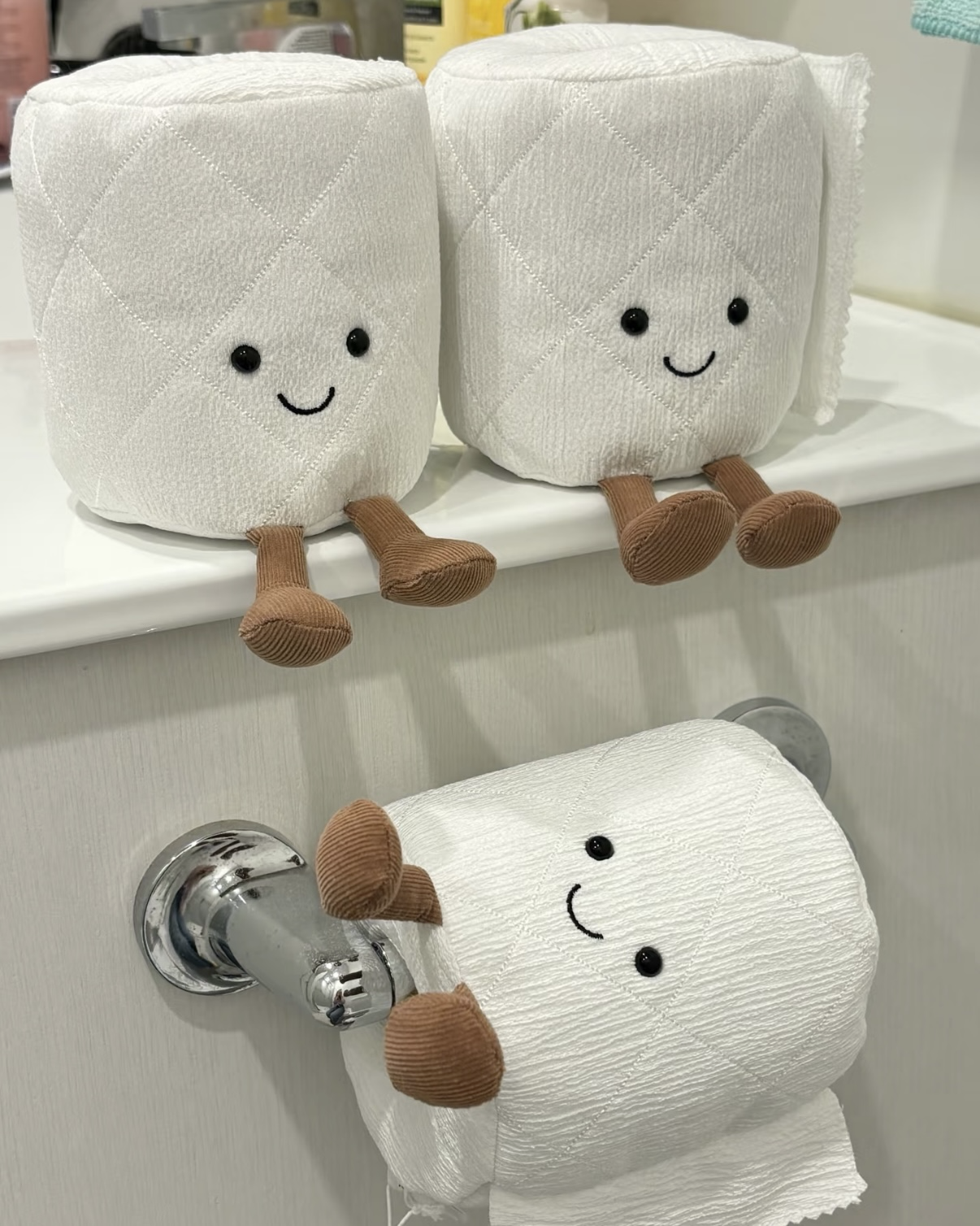 JELLYCAT 趣味物品系列 Toilet Roll 捲筒 衛生紙 毛絨 安撫娃娃 玩偶 15cm