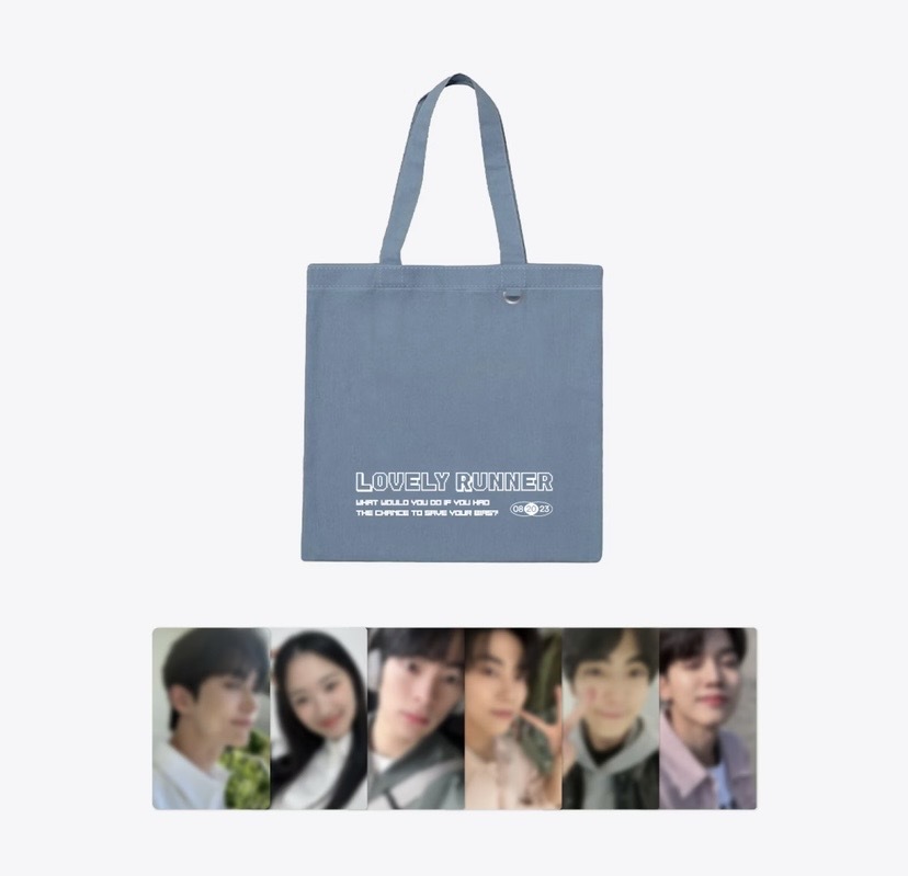 背著善宰跑 Lovely Runner POPUP STORE Tote bag
