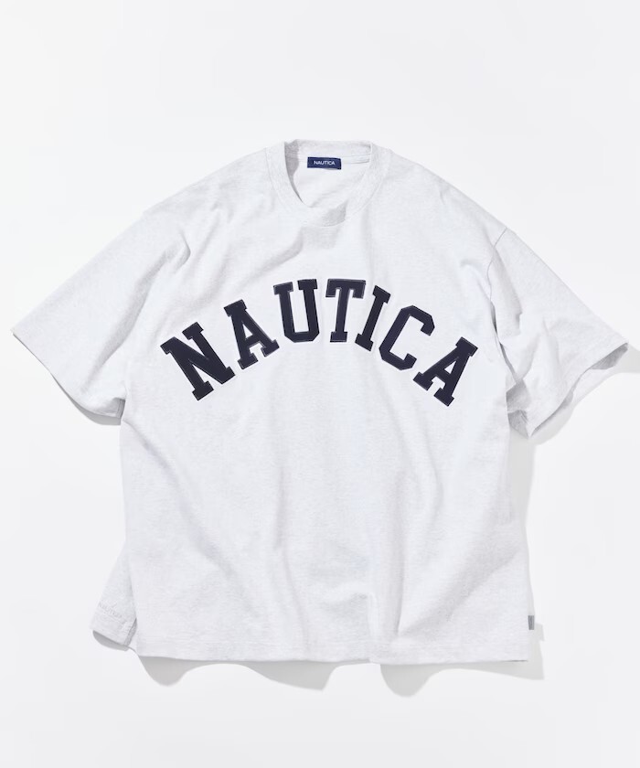 "代購" NAUTICA 美式復古 弧形LOGO 寬鬆短袖
