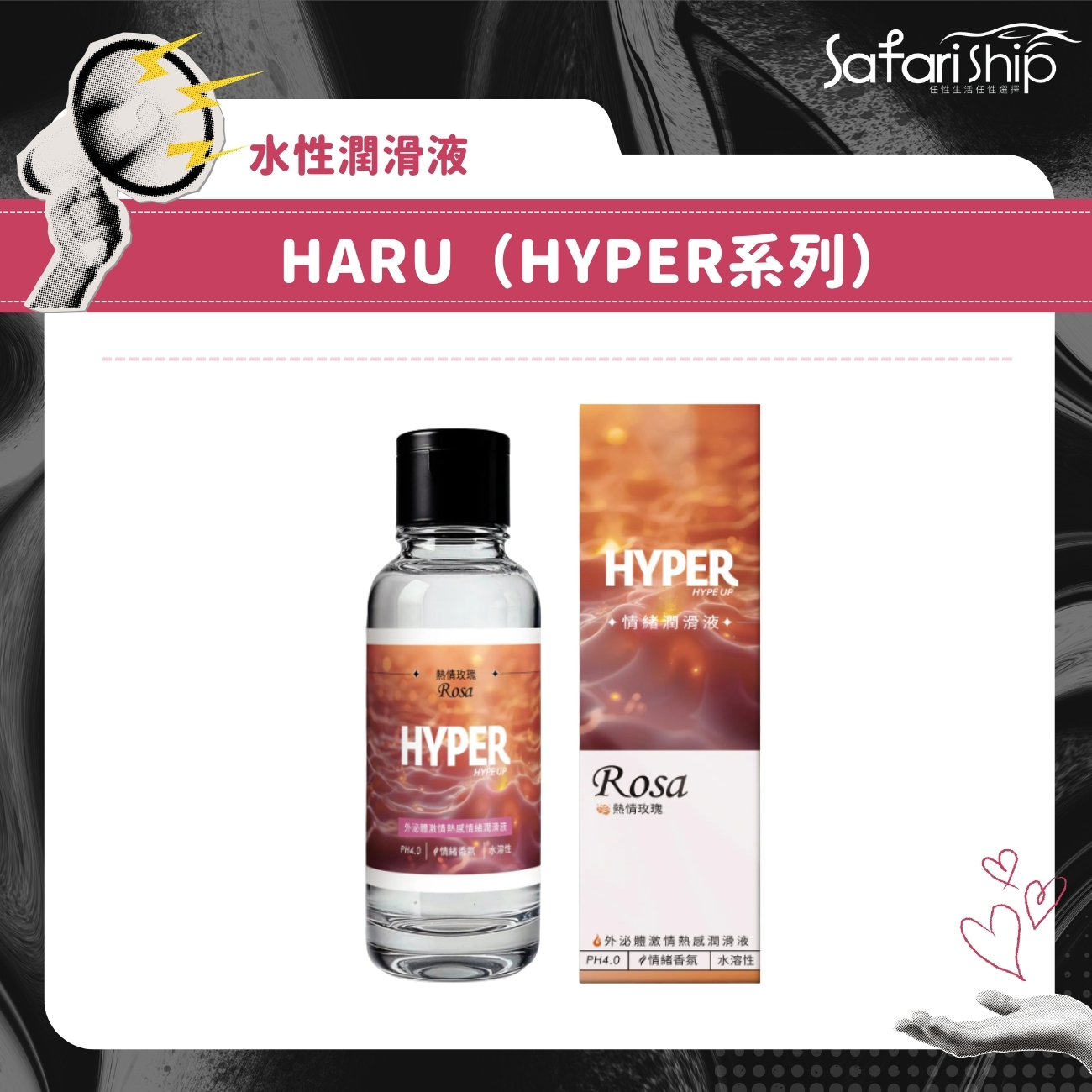 水性潤滑液HARU(HYPER系列)