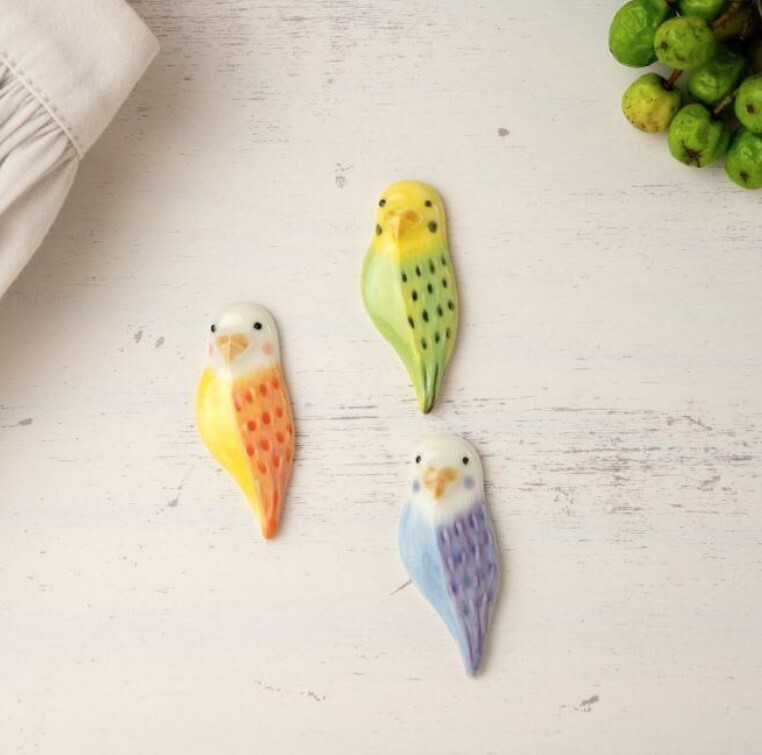 七窯社 - 虎皮鸚鵡 胸針