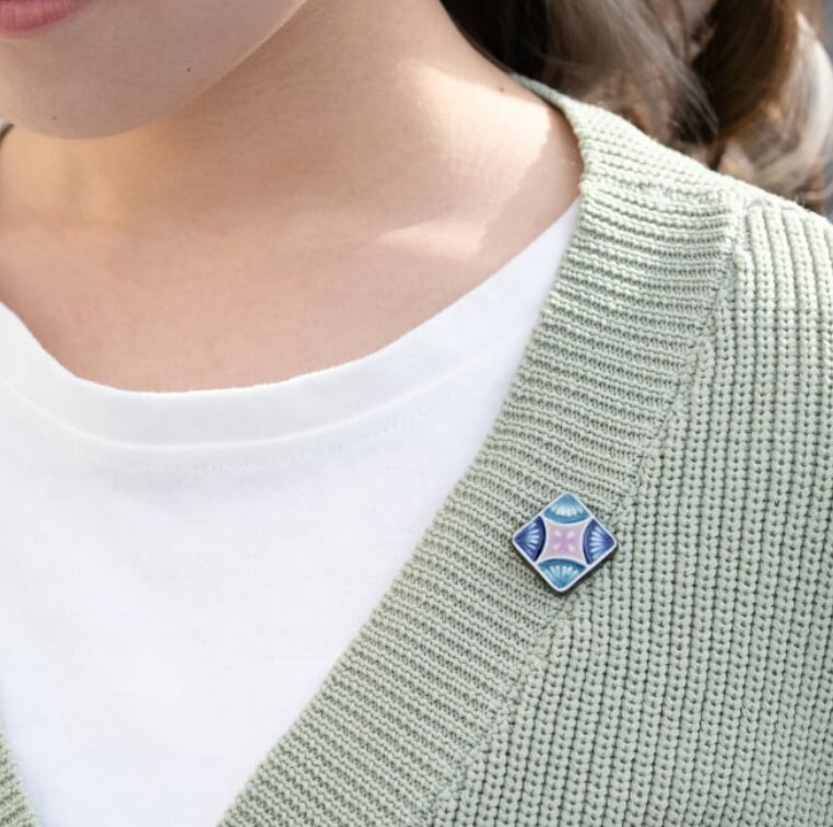 七窯社 - 手鞠 胸針