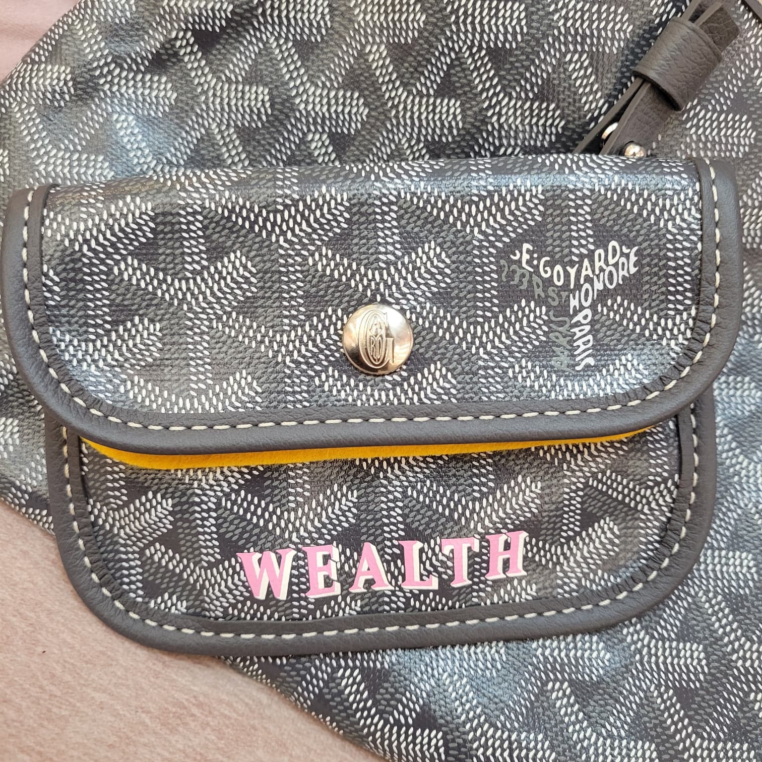 GOYARD MINI HOBO GRIS (WEALTH)