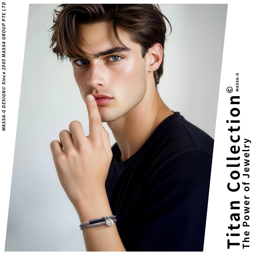 MASSA-G Titan XG Twin 4mm超合金雙圈鍺鈦手環