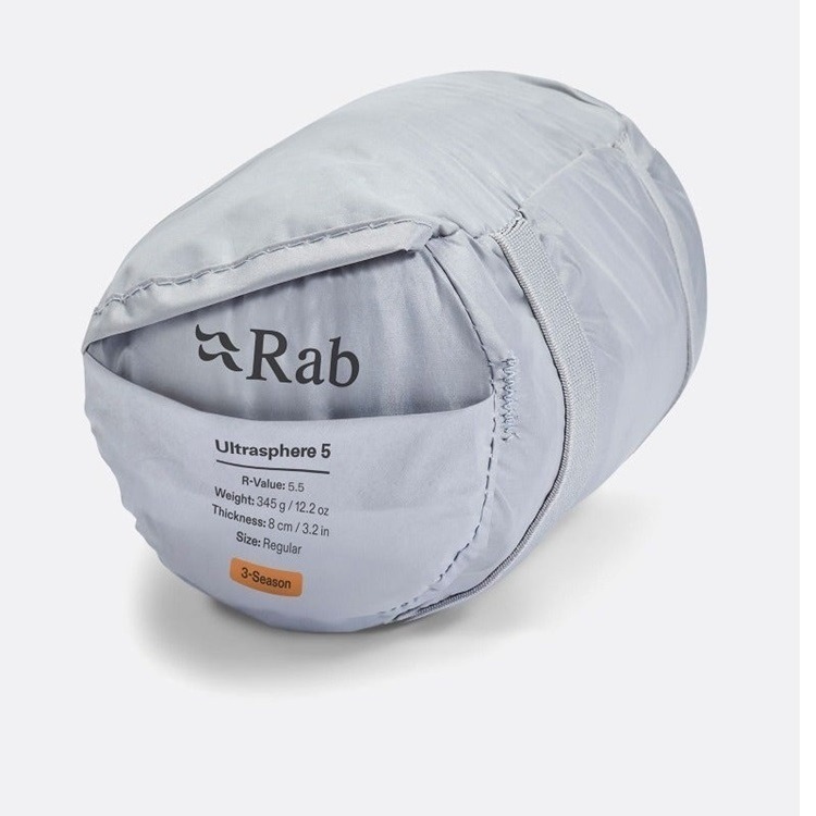 Rab Ultrasphere 5 Regular 超輕量充氣睡墊 深鉛錫灰