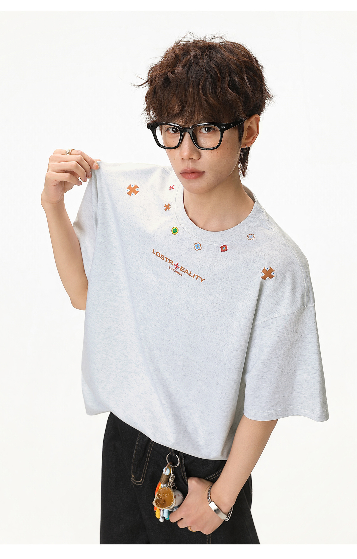 民族風彩色印花純棉短袖 OT7272