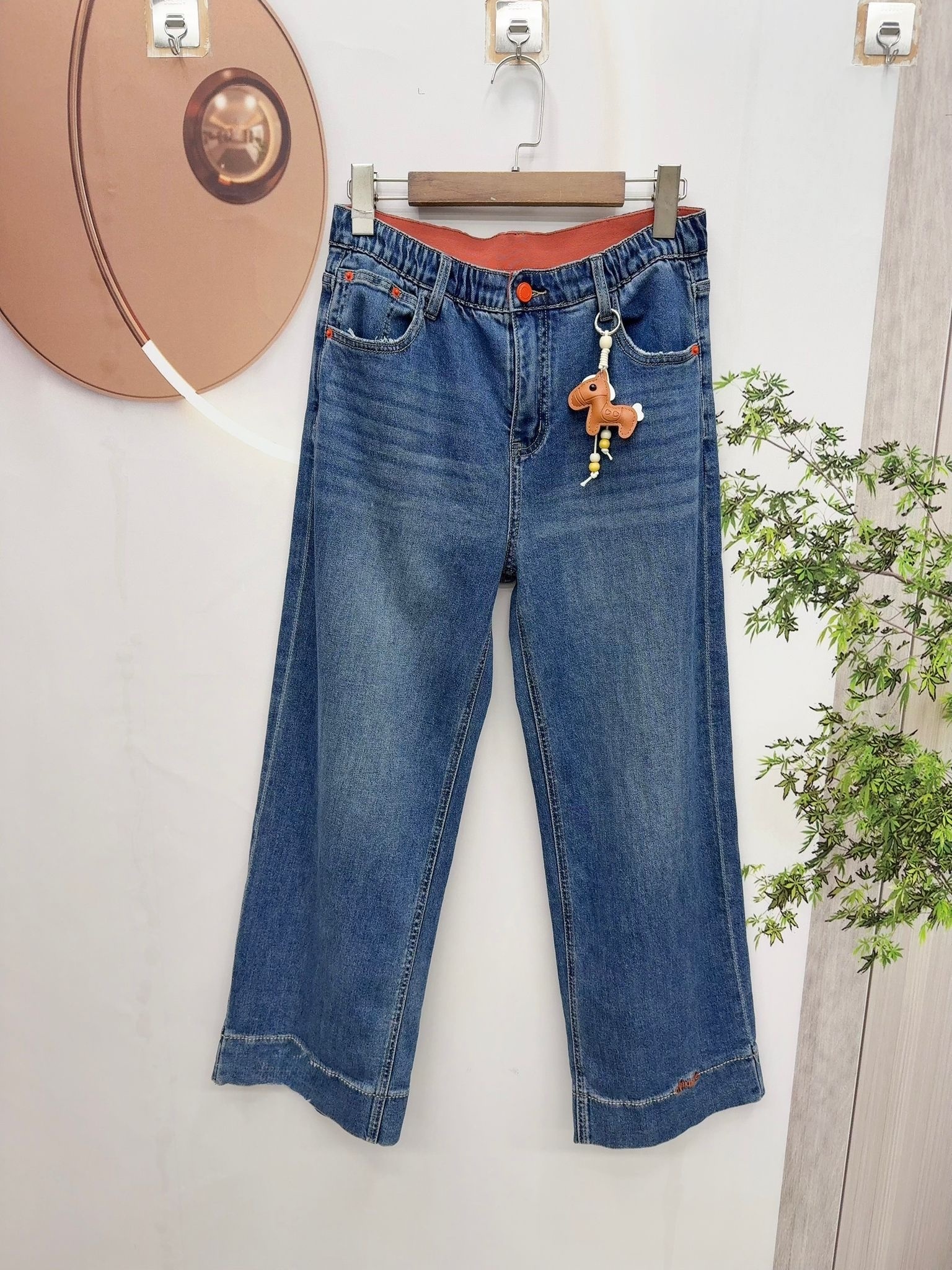 Mar 直腳型牛仔褲～147AL