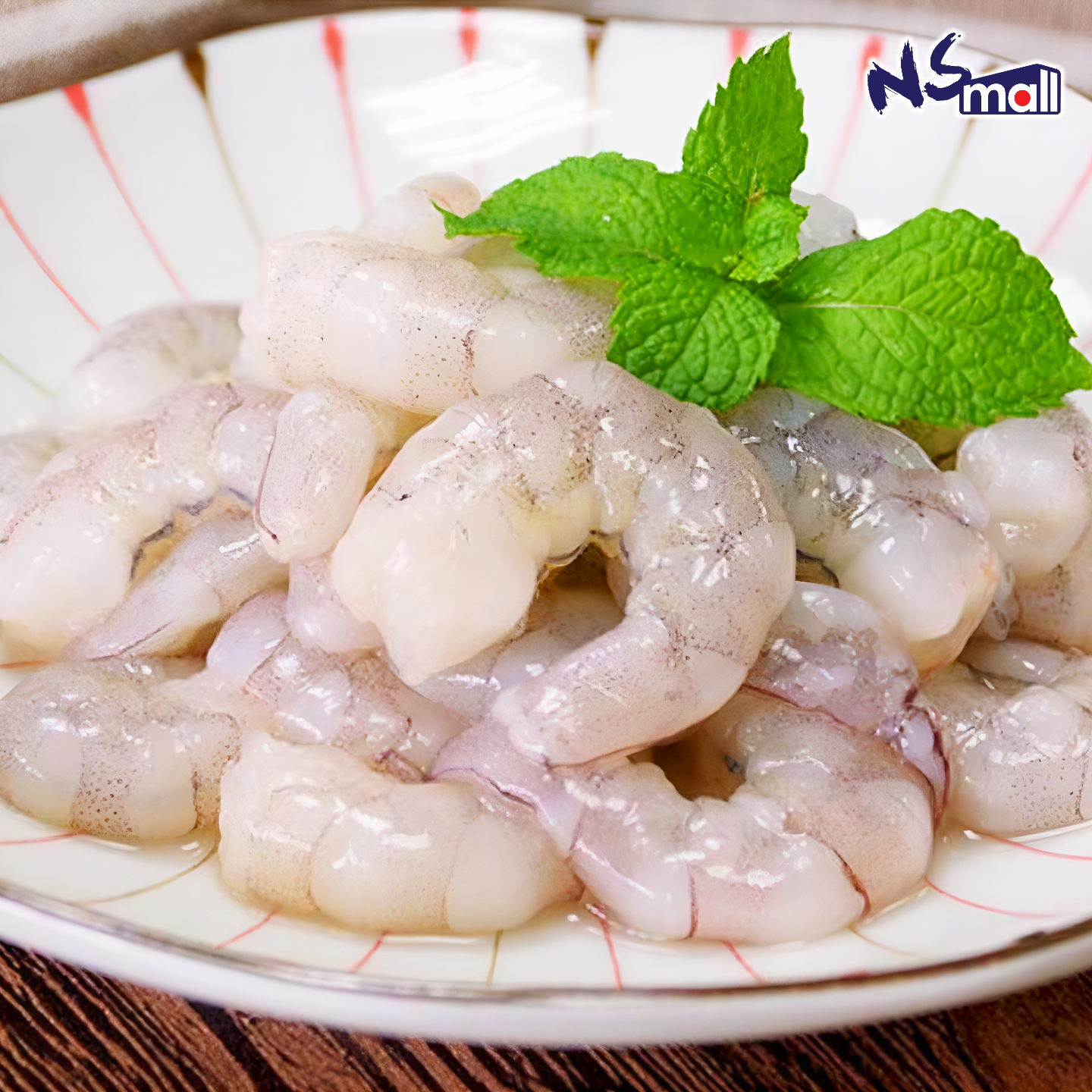 越南白蝦肉 1kg/盒 (急凍)