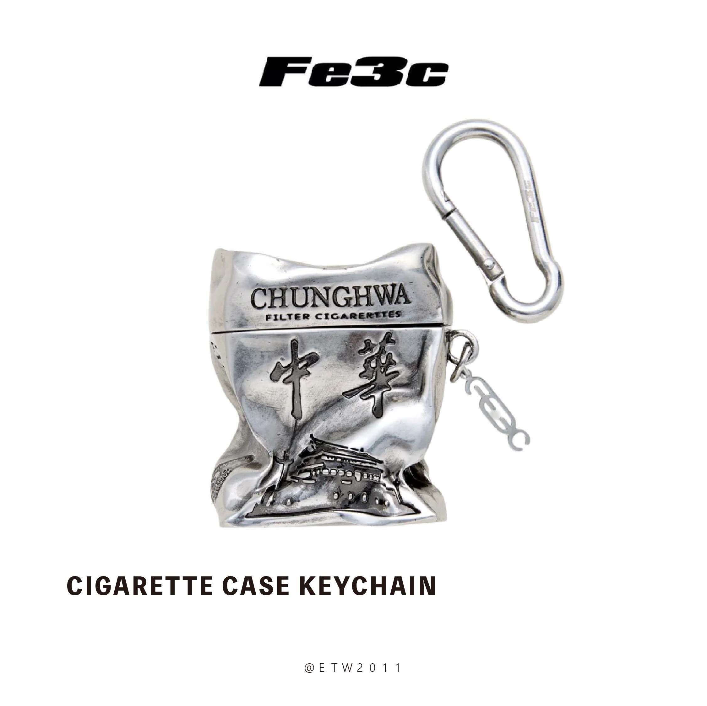 ☆ETW☆【EASY TO WEAR】Fe3c CIGARETTE CASE KEYCHAIN 菸盒鑰匙扣 熄菸盒