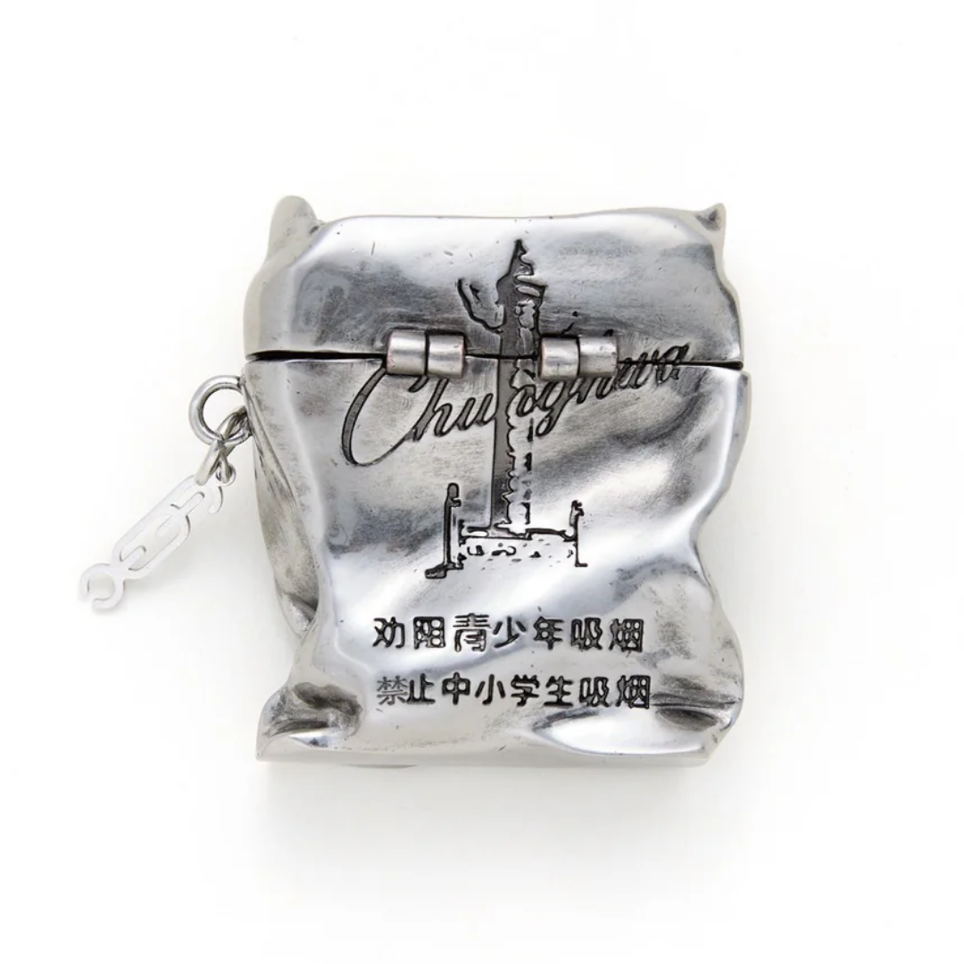 ☆ETW☆【EASY TO WEAR】Fe3c CIGARETTE CASE KEYCHAIN 菸盒鑰匙扣 熄菸盒