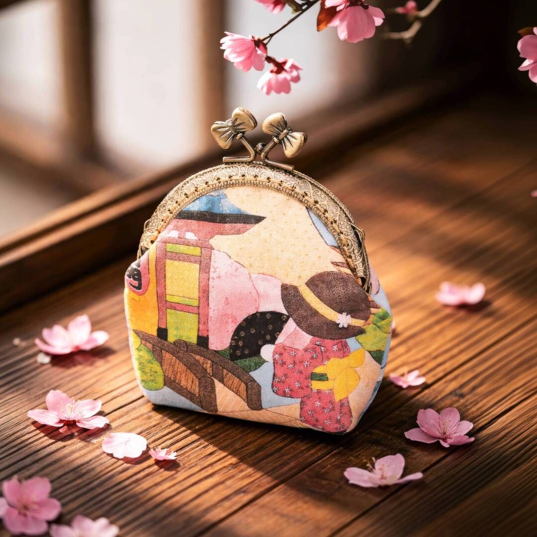 數位印刷口金包 -環遊世界日本篇(材料包)｜最後一個