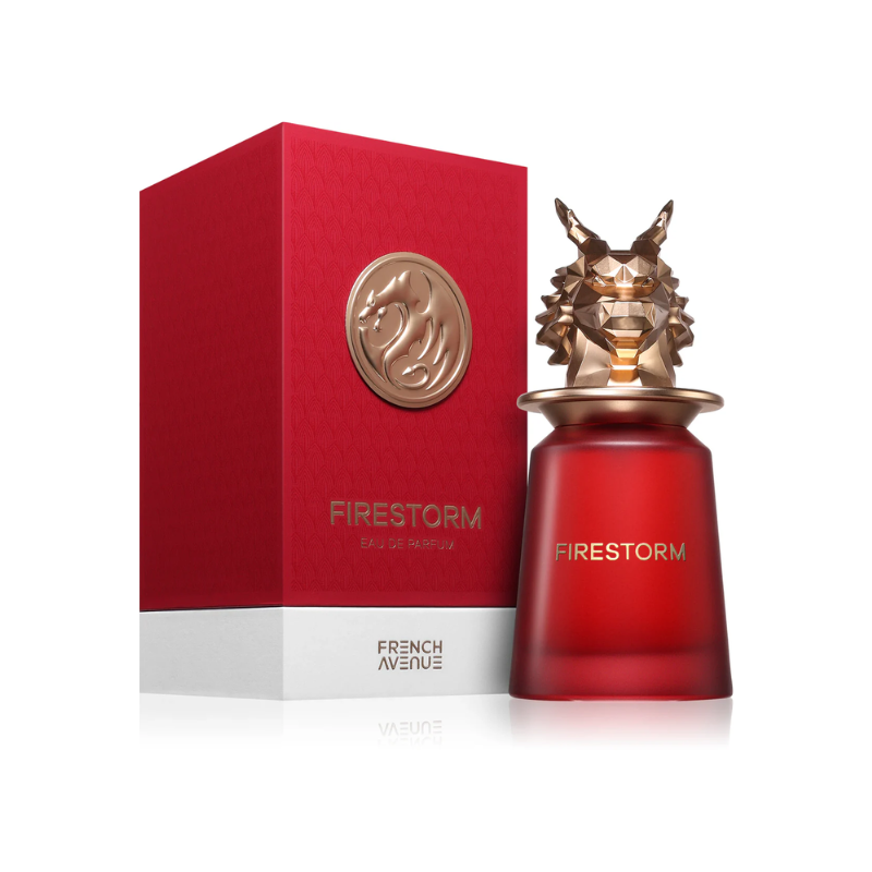 (2025 新款) Fragrance World French Avenue Firestorm 中性濃香水 100ml (Barcode: 6290360379524)