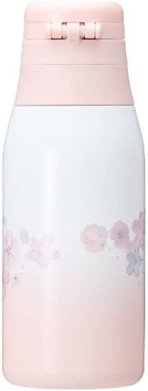 [現貨回饋出清]  日本星巴克SAKURA系列 2023 彈蓋式不銹鋼保溫瓶 355ml