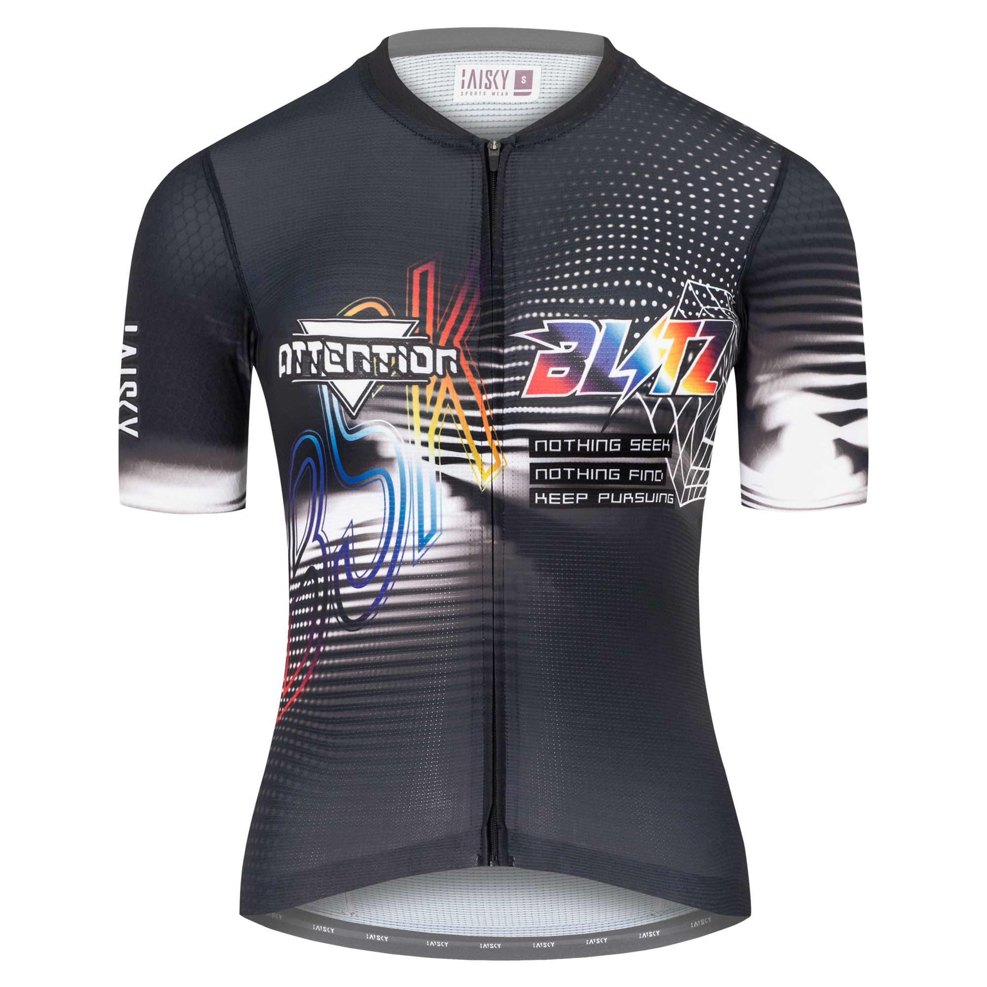 女款空力短車衣 電戰 黑