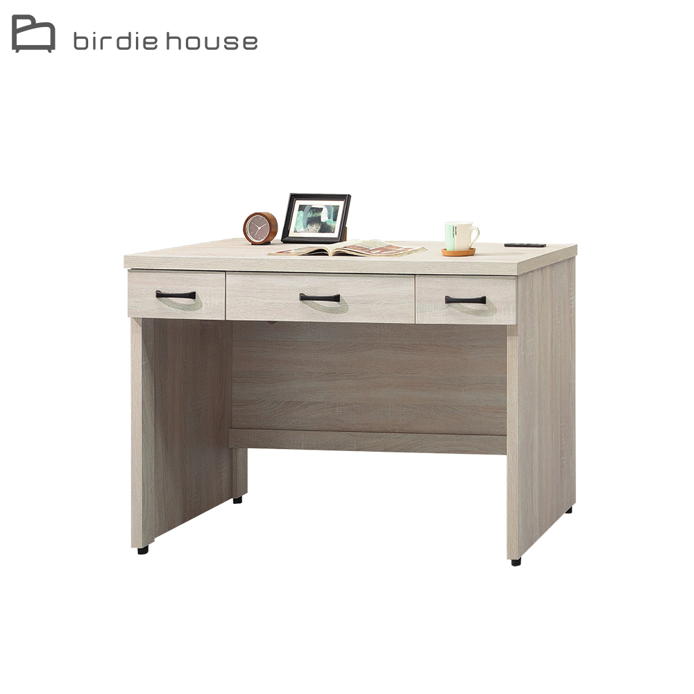 柏蒂家居-約爾4尺三抽書桌/工作桌