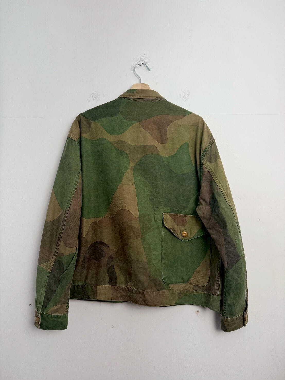 NIGEL CABOURN French Work Short Jacket CAMO SIZE M