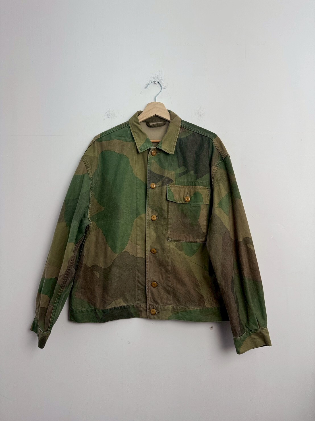 NIGEL CABOURN French Work Short Jacket CAMO SIZE M