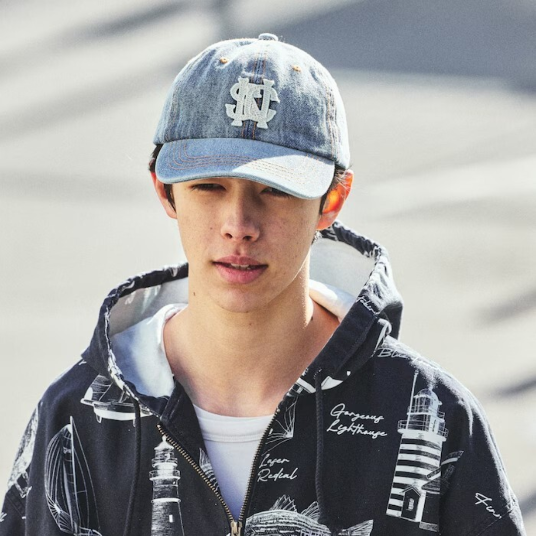 "代購" NAUTICA 水洗做舊 單寧NSC  棒球帽