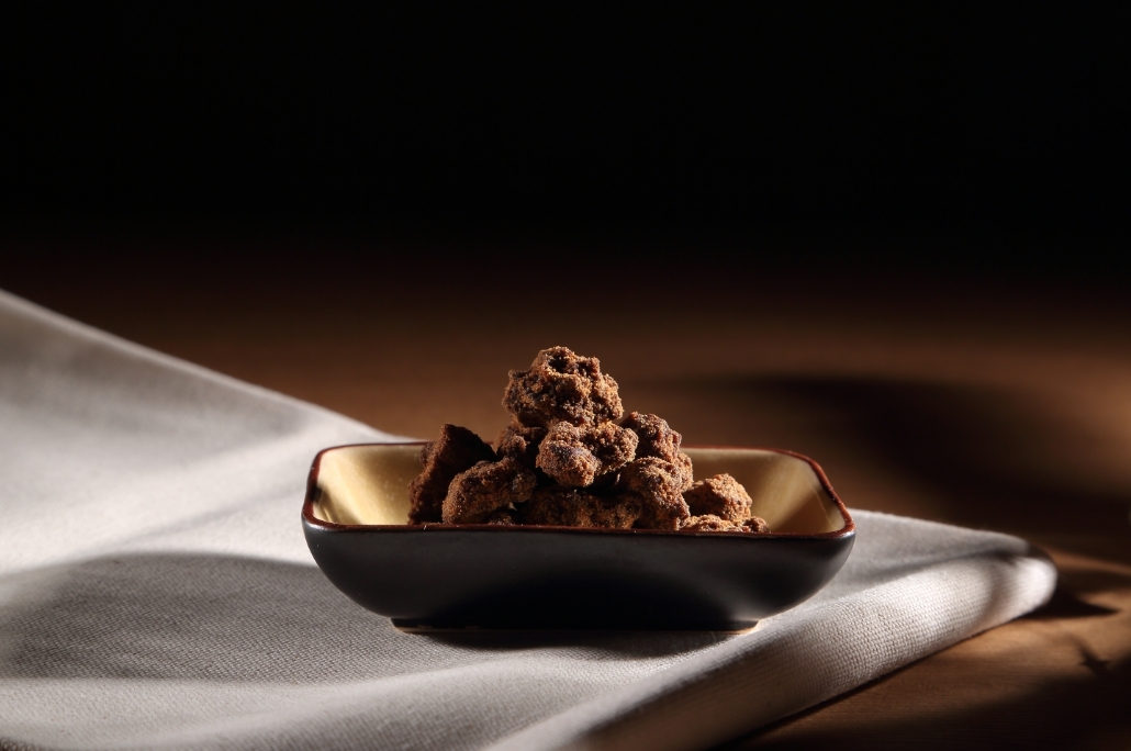 黑糖農莊｜手工柴燒黑糖（薑味罐裝）｜300g