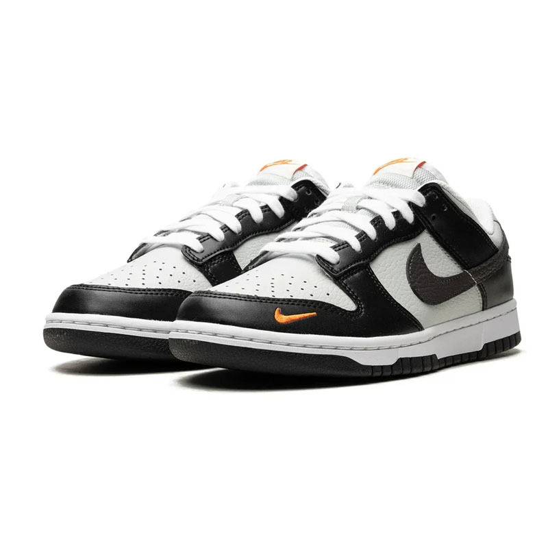 特價$1599（限時連線代購）大童鞋 女生尺寸 NIKE DUNK LOW GS 黑灰小勾 經典 休閒鞋【FN7784-001】25SALE