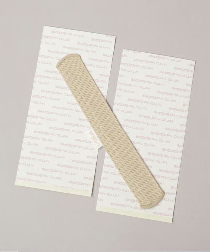 [現貨] CA4LA 防髒汙帽簷貼條 短款 米