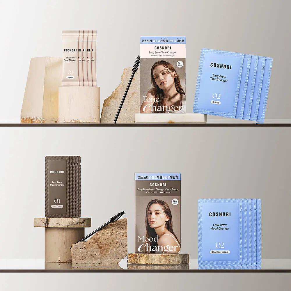 【1/3 - 7/3 韓國連線OY大促銷】 Cosnori 染眉劑套裝 5 sets