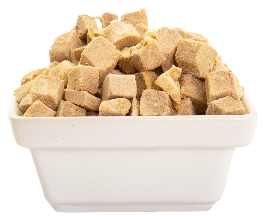 獅子堂 貓狗小食．凍乾鴨肉粒桶裝500g