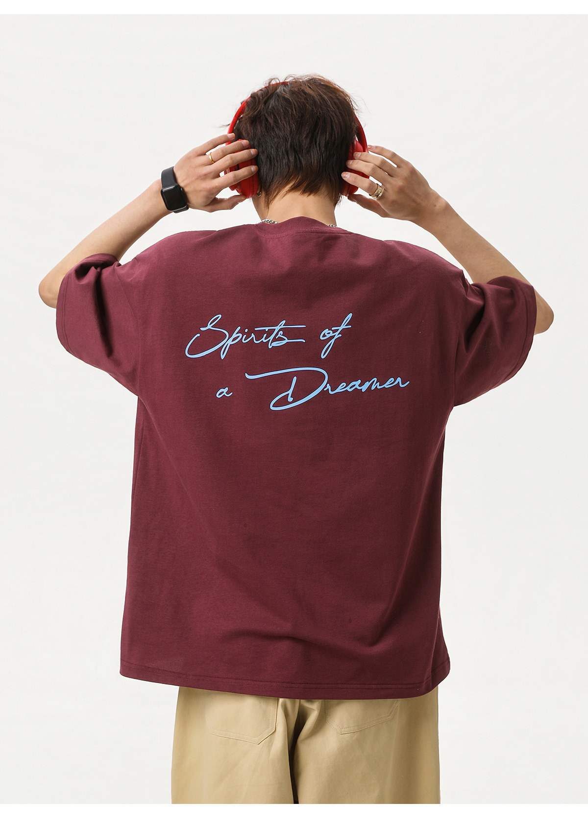 美式字母印花短袖 OT7244