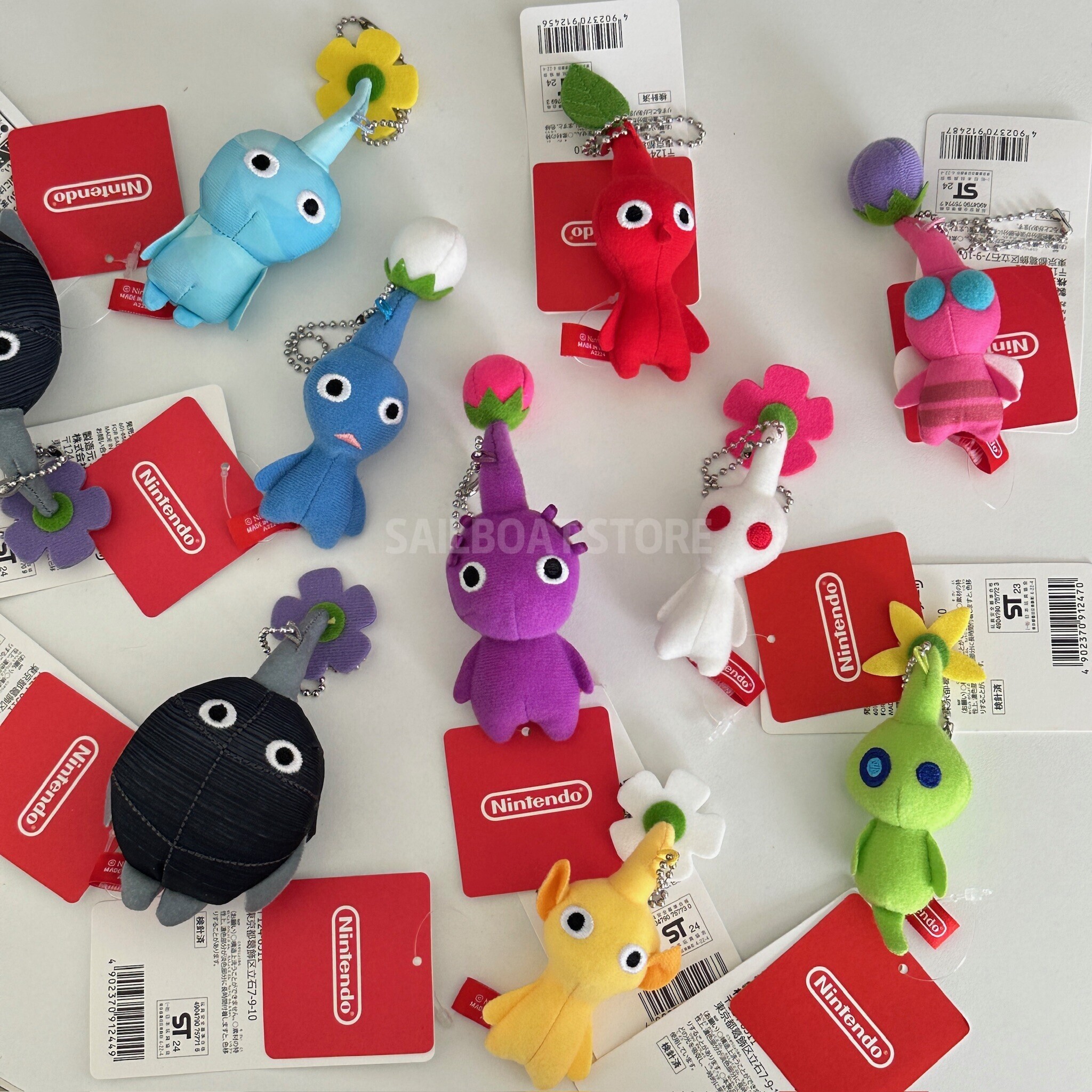 #預購 🇯🇵日本 皮克敏 PIKMIN 羽毛款 吊飾公仔 sailboat