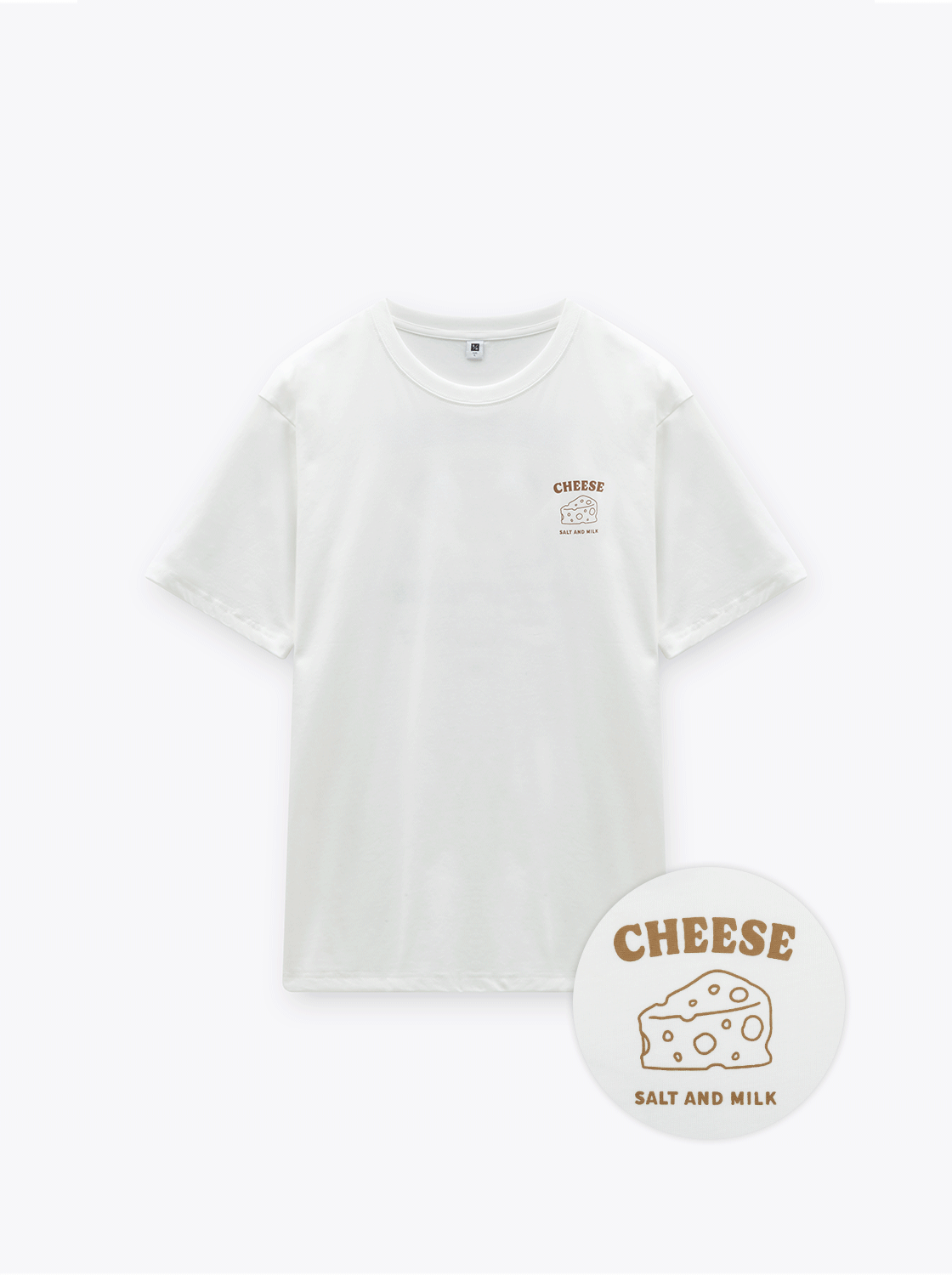 FOOD 線稿印花 TEE