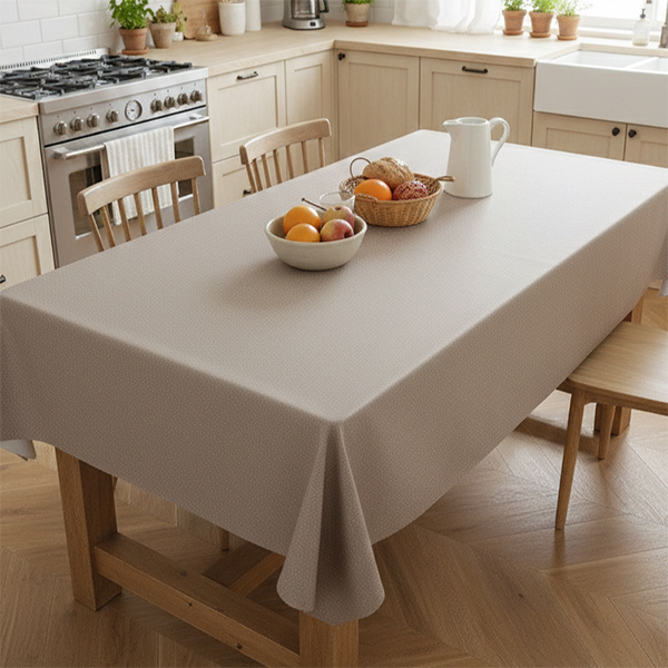 餐飲用防水防油素色桌布