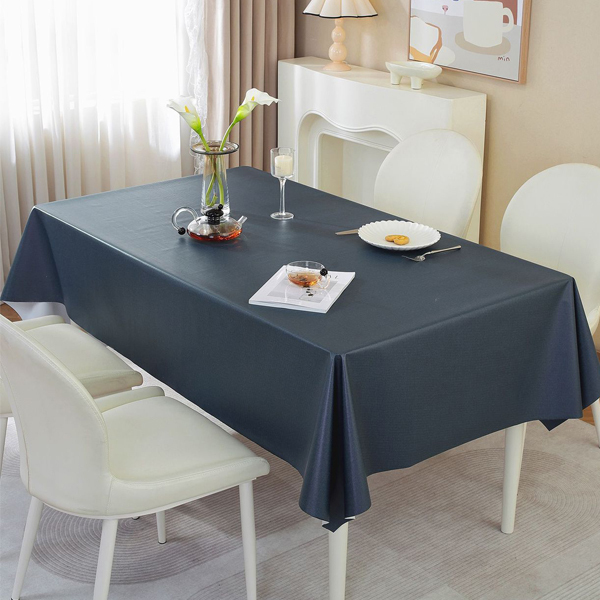 餐飲用防水防油素色桌布