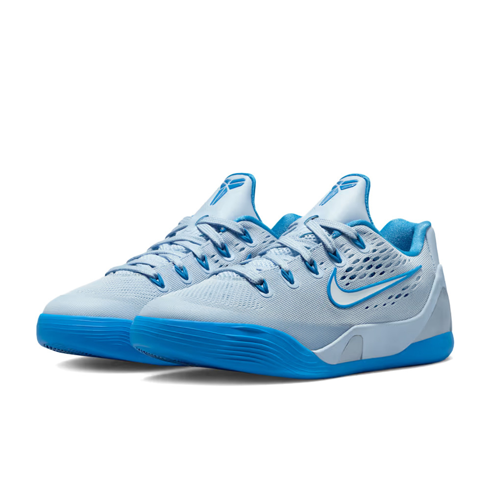 Nike Kobe 9 EM Low TB Hydrogen Blue 冰川藍 GS 透氣 舒適 支撐力 運動鞋 大童鞋 IM6642-400