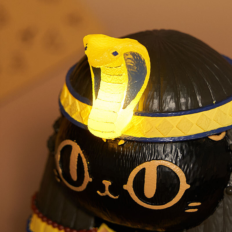 大英博物館｜安德森貓和她的朋友系列｜埃及法老貓小夜燈擺件