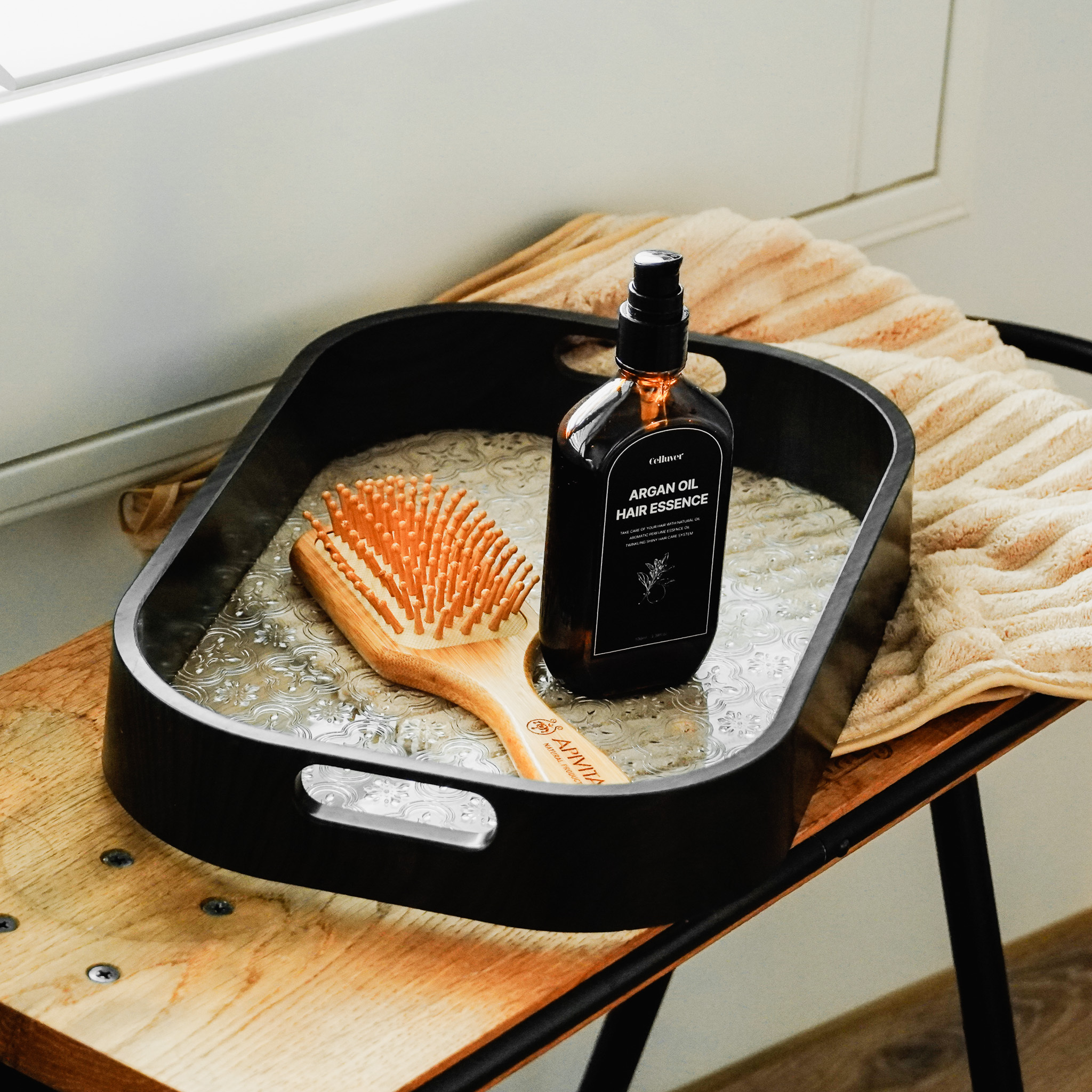 復古海棠花托盤 兩色售