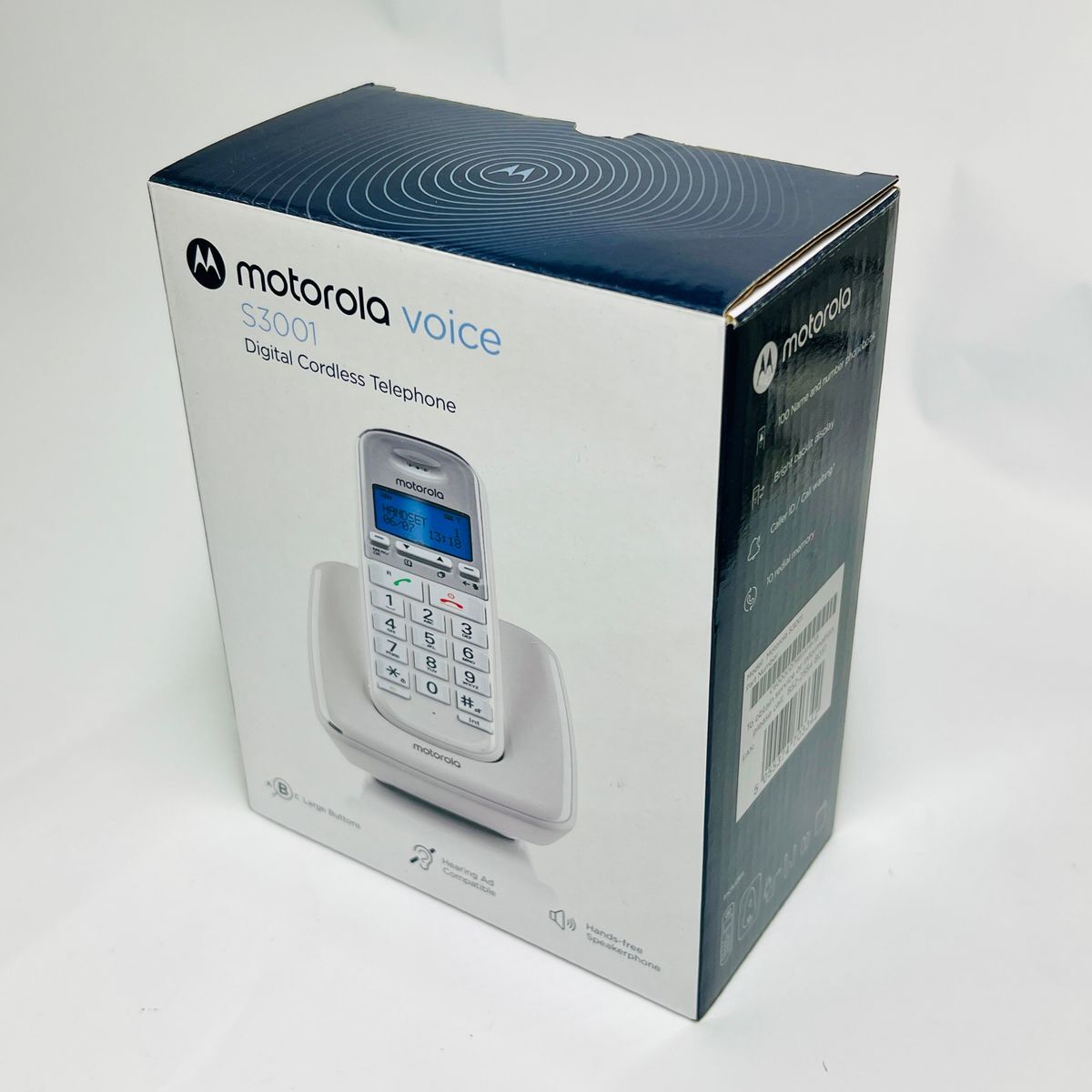 摩托羅拉 - Motorola® S3001數碼室內無線電話《香港行貨》《1年保養》- 1部