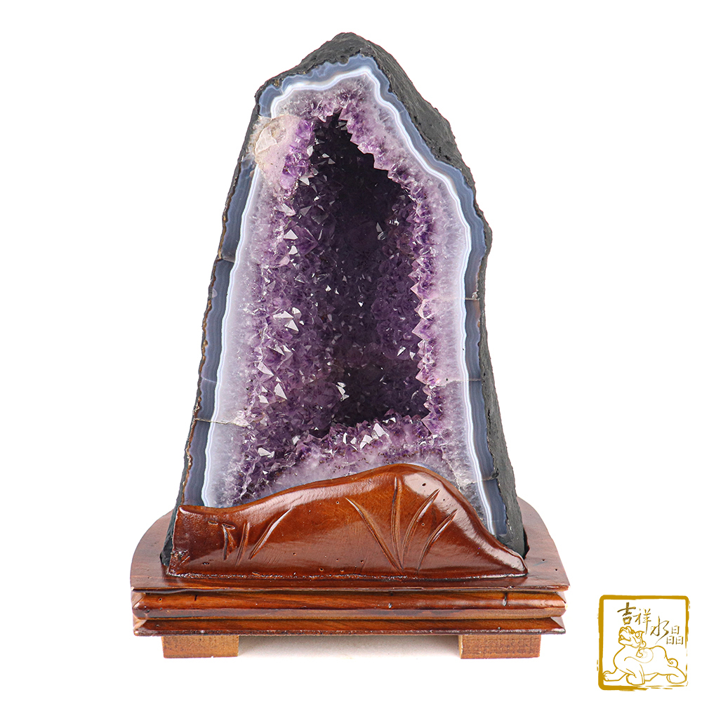 巴西紫水晶洞 7.79kg 財源廣進