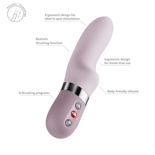 Fun Factory - Stronic Oceania 抽插式脈衝震動器 - 粉紅色