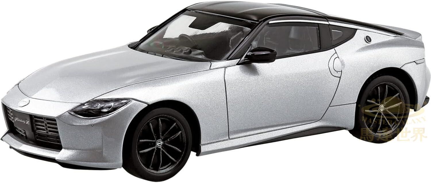 AOSHIMA 拼裝模型套件 Nissan Fairlady Z（亮銀色）17-D 比例 1/32