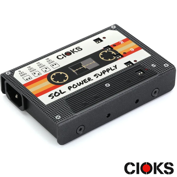 丹麥 限定款 CIOKS SOL Cassette Tape 效果器 獨立 濾波 電源供應器