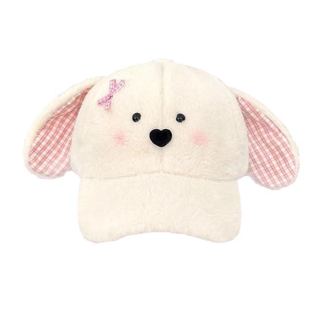 Girly Fluffy Bunny Ear Hat