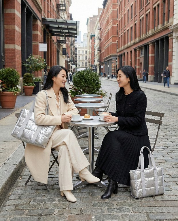 【預購】KATE SPADE H030201 大號蓬鬆雲朵托特包